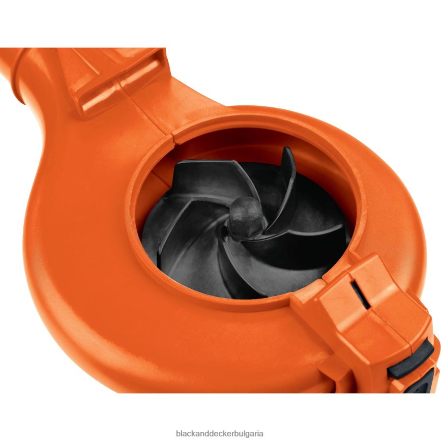 на открито бг BLACK+DECKER 12 ампера 3 в 1 електрически вентилатор с вакуумен мулчер V8R6ZD443