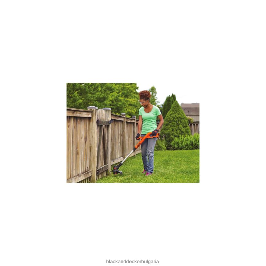 на открито бг BLACK+DECKER 20v макс тример за подстригване/острие и метачна машина комбиниран комплект 10 инча V8R6ZD434
