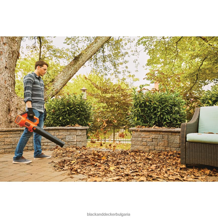 на открито бг BLACK+DECKER 20v max вентилатор за листа аксиален 2.0-ah V8R6ZD430