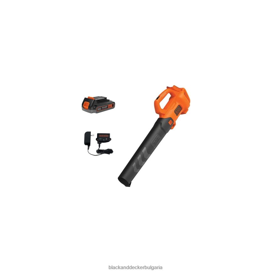 на открито бг BLACK+DECKER 20v max безжичен комплект духалка за листа V8R6ZD431