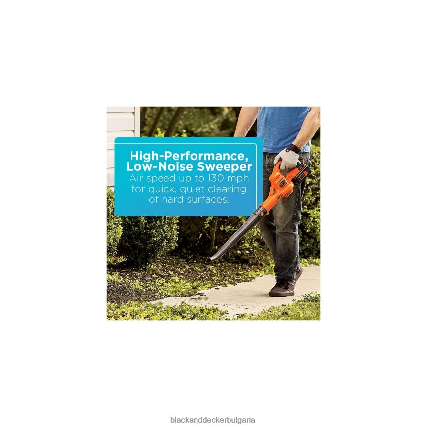 на открито бг BLACK+DECKER Комбиниран комплект литиево-струнен тример/чистачка с напрежение 40v V8R6ZD441