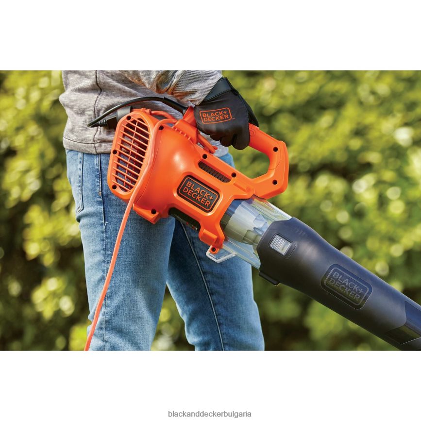 на открито бг BLACK+DECKER вентилатор за листа аксиален 9-ам V8R6ZD445
