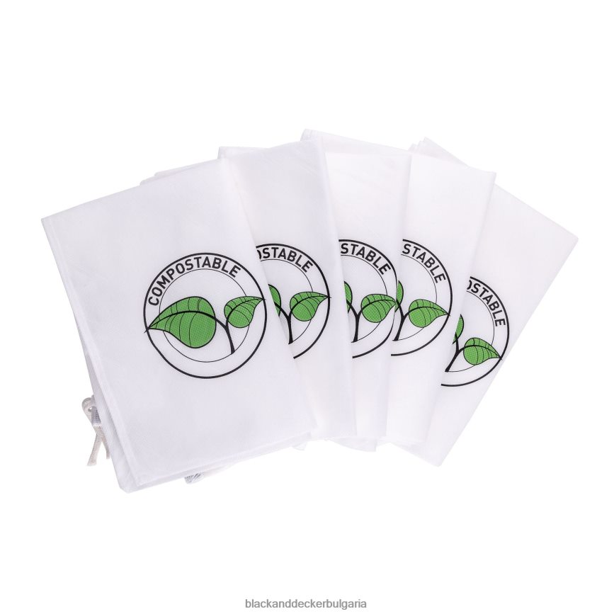 на открито бг BLACK+DECKER вакуумни торбички за издухване на листа за еднократна употреба V8R6ZD449