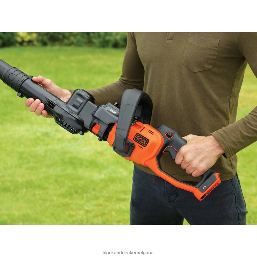 на открито бг BLACK+DECKER yardmaster 20v max вентилатор за листа приставка за улуци V8R6ZD451