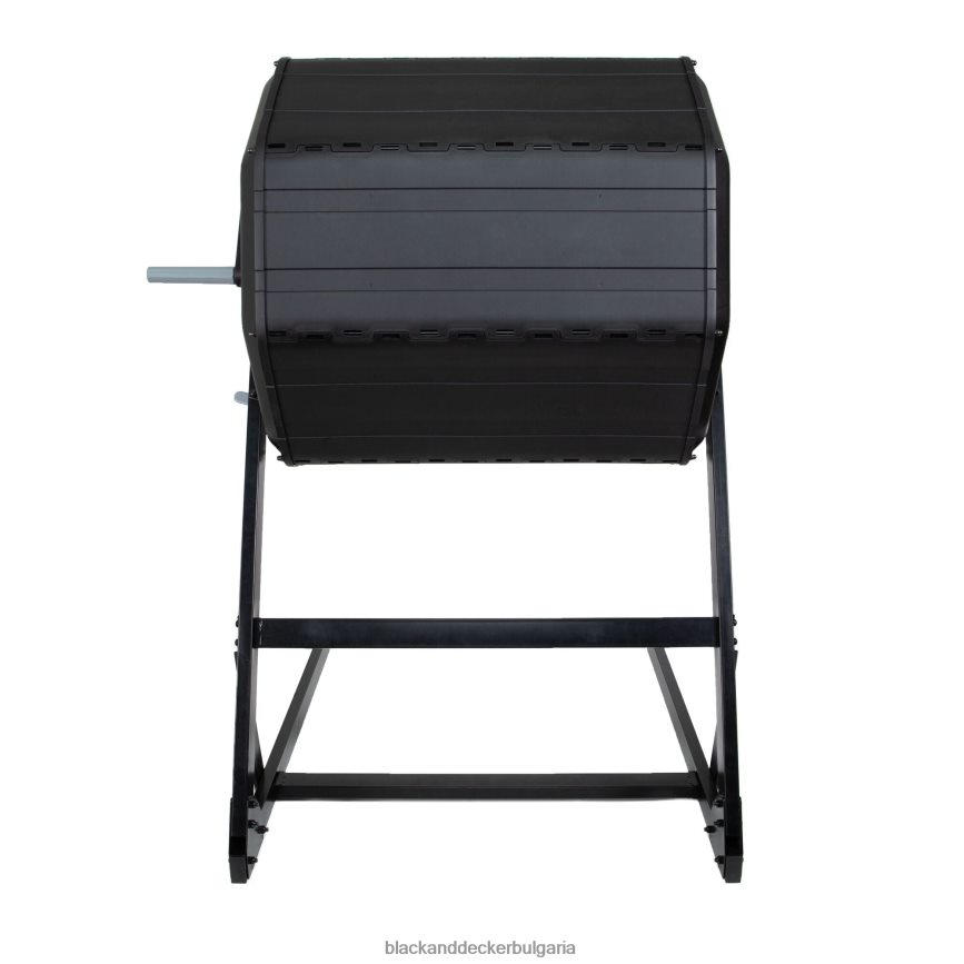 на открито бг BLACK+DECKER двукамерен барабанен компостер 40 галона V8R6ZD410