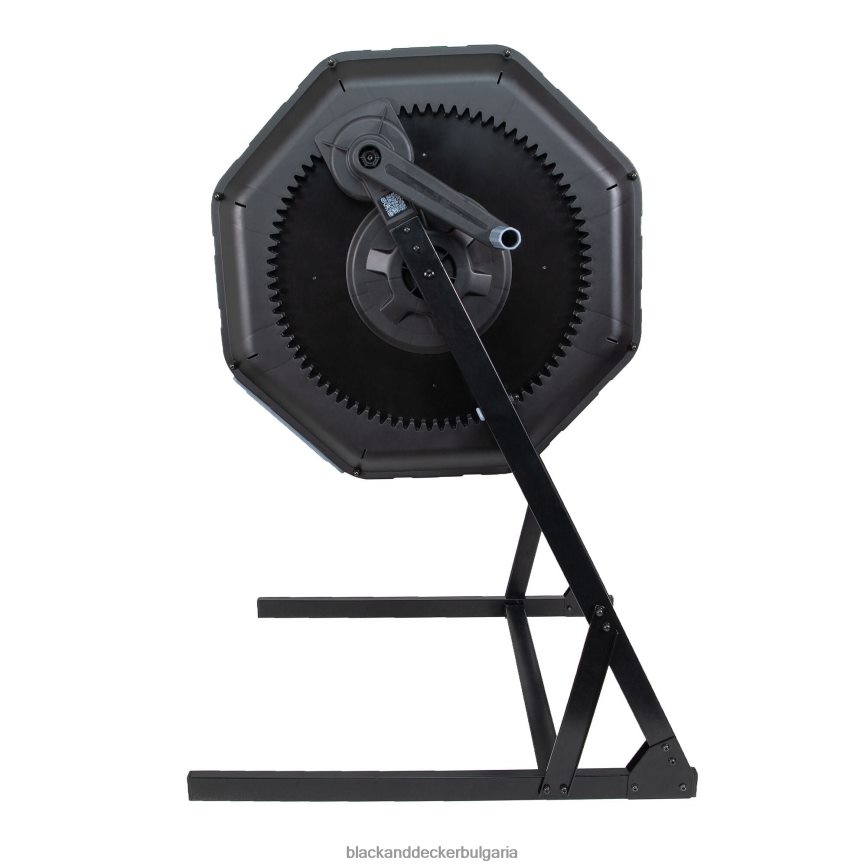 на открито бг BLACK+DECKER двукамерен барабанен компостер 40 галона V8R6ZD410