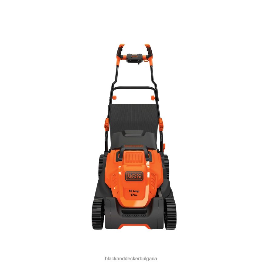 на открито бг BLACK+DECKER електрическа косачка за трева 12-amp 17-инча V8R6ZD420