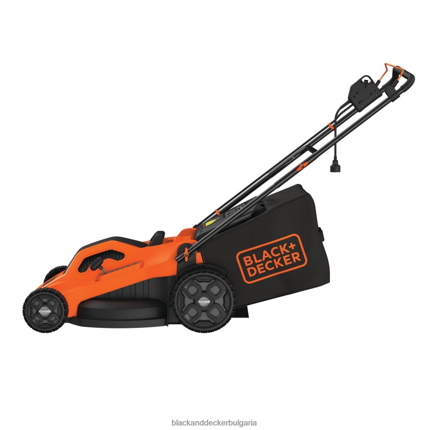 на открито бг BLACK+DECKER електрическа косачка 13 ампера с кабел V8R6ZD417