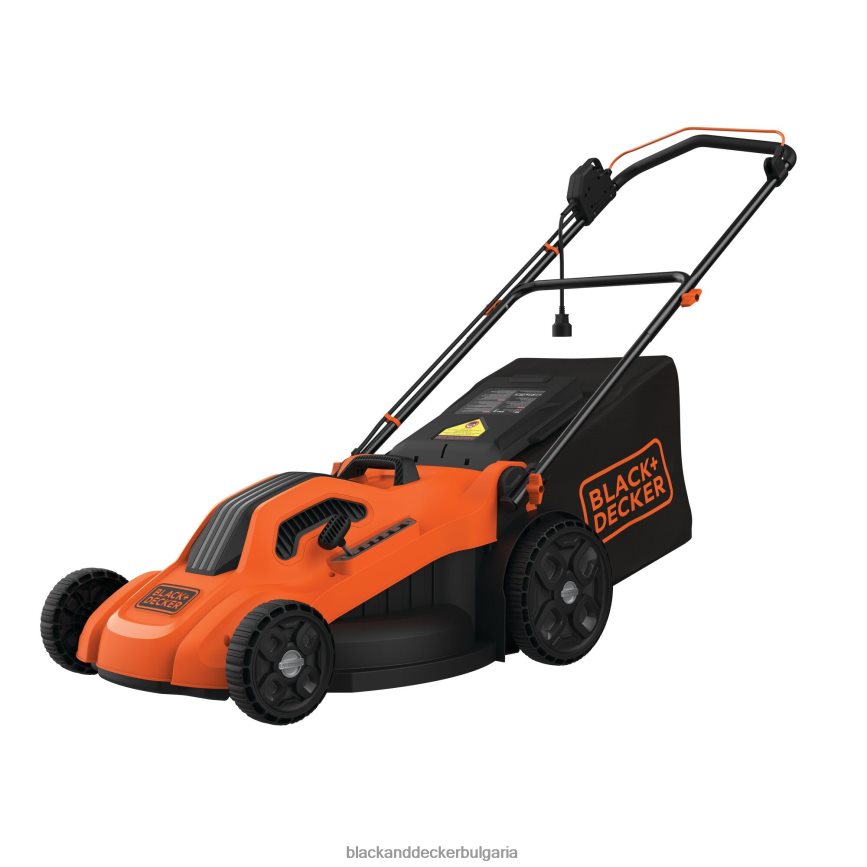 на открито бг BLACK+DECKER електрическа косачка 13 ампера с кабел V8R6ZD417