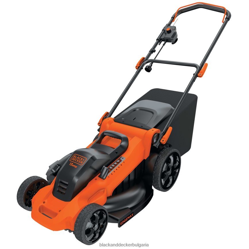 на открито бг BLACK+DECKER електрическа косачка за трева с кабел 13-amp 20-инча V8R6ZD421