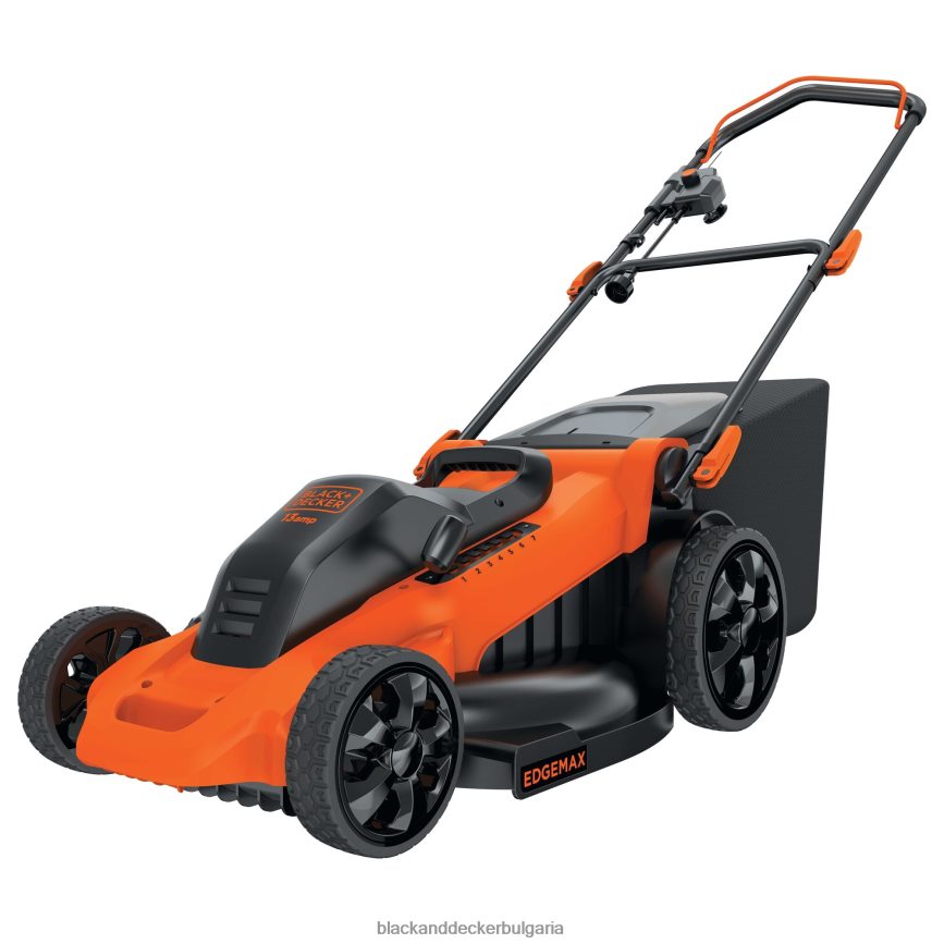на открито бг BLACK+DECKER електрическа косачка за трева с кабел 13-amp 20-инча V8R6ZD421