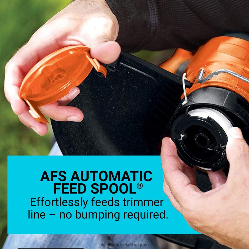 на открито бг BLACK+DECKER 20v max литиева 12-инчова компактна косачка 3 в 1 V8R6ZD414