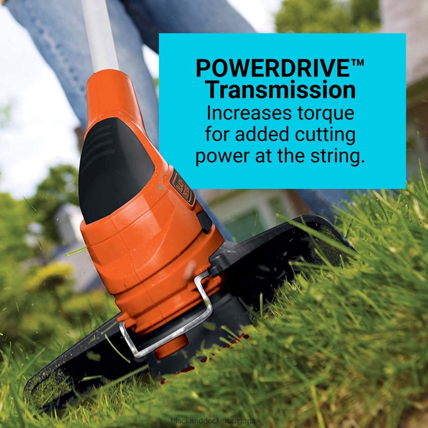 на открито бг BLACK+DECKER 20v max литиева 12-инчова компактна косачка 3 в 1 V8R6ZD414