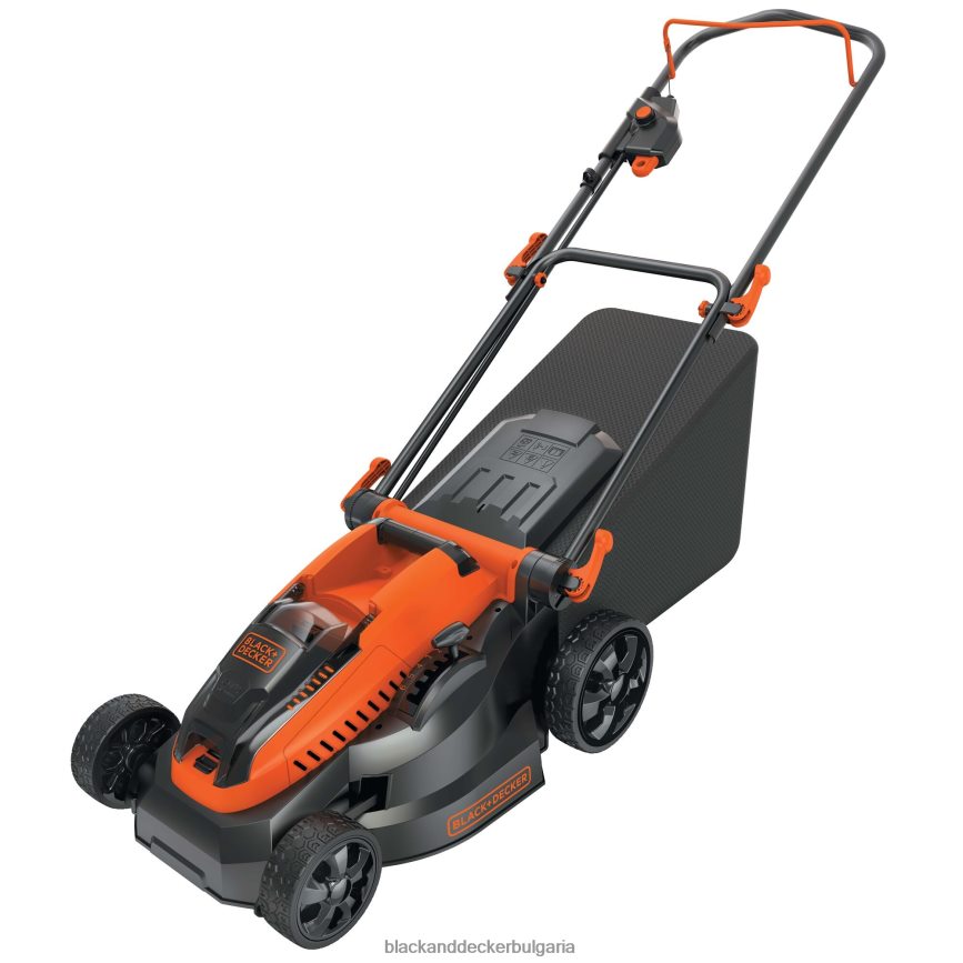 на открито бг BLACK+DECKER 40v max безжична косачка за трева с включени батерия и зарядно устройство V8R6ZD419