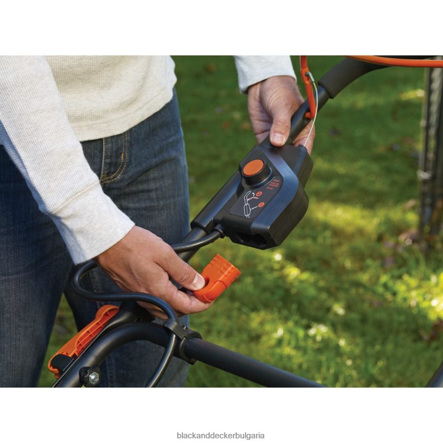 на открито бг BLACK+DECKER 40v max безжична косачка за трева с включени батерия и зарядно устройство V8R6ZD422