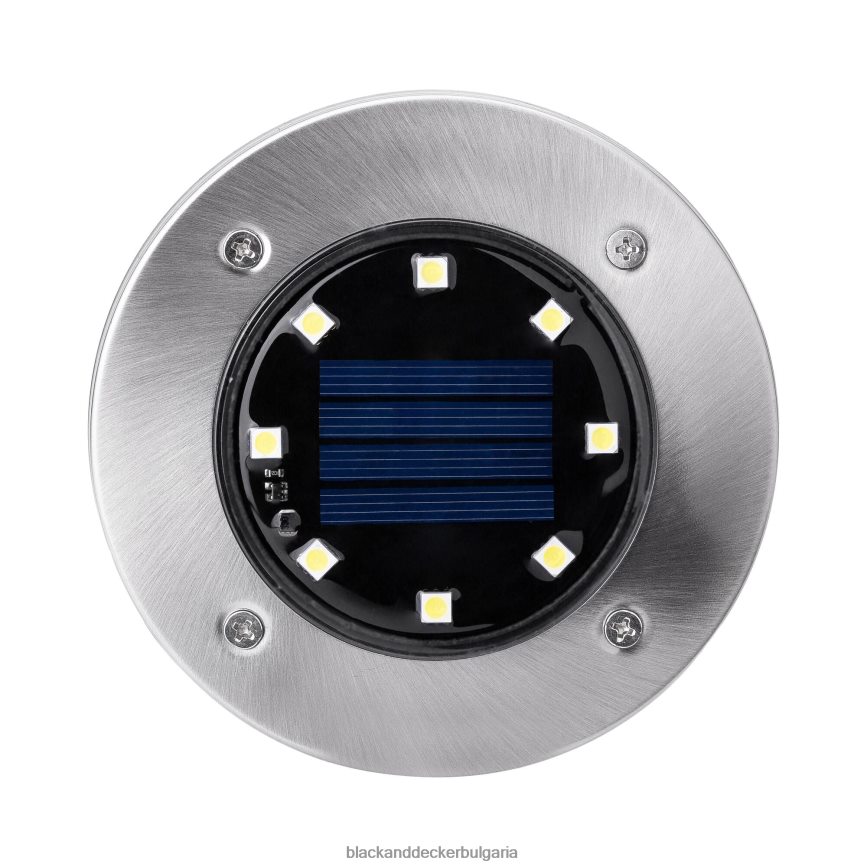 на открито бг BLACK+DECKER външна соларна дискова лампа - 8 бр V8R6ZD458