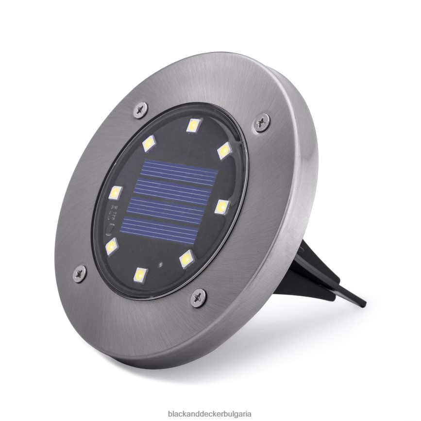 на открито бг BLACK+DECKER външна соларна дискова лампа - 8 бр V8R6ZD458