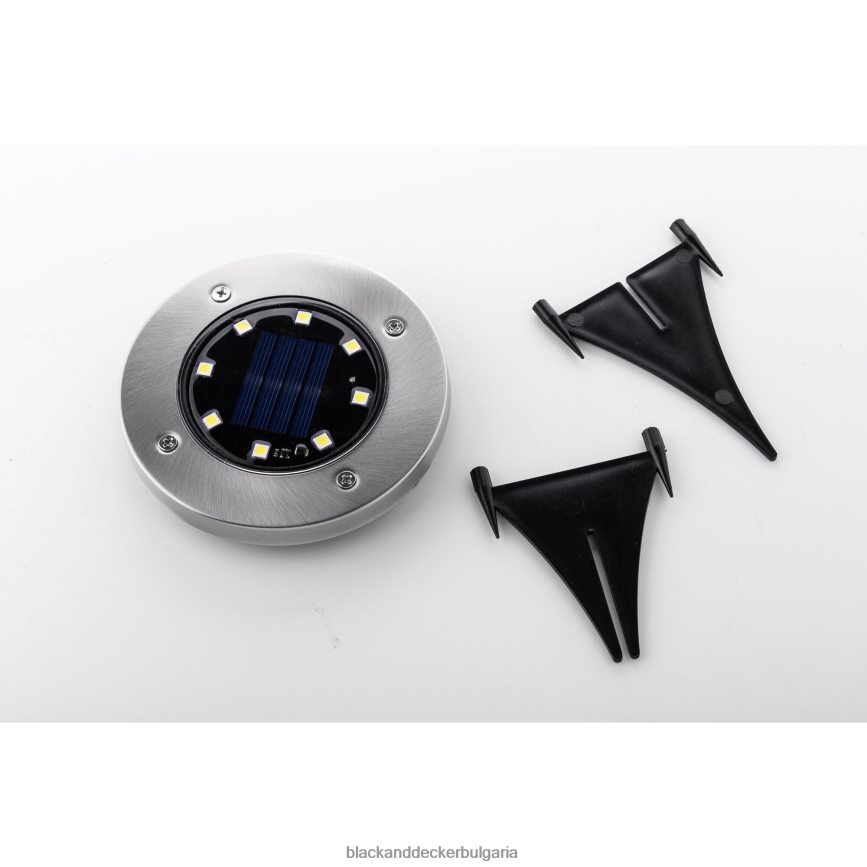 на открито бг BLACK+DECKER външна соларна дискова лампа - 8 бр V8R6ZD458