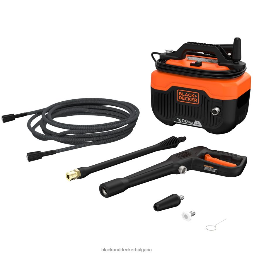 на открито бг BLACK+DECKER 1600-psi 1,2-gpm перална машина под налягане V8R6ZD470