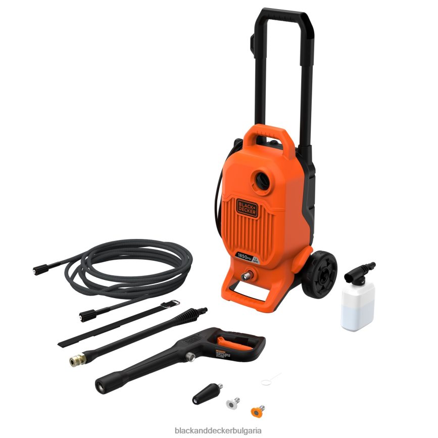 на открито бг BLACK+DECKER 1850 psi 1,2 gpm перална машина под налягане V8R6ZD472