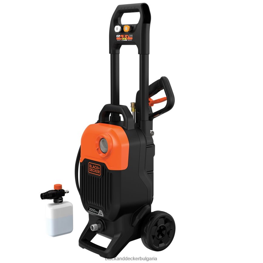 на открито бг BLACK+DECKER 2000 psi 1,2 gpm перална машина под налягане V8R6ZD473