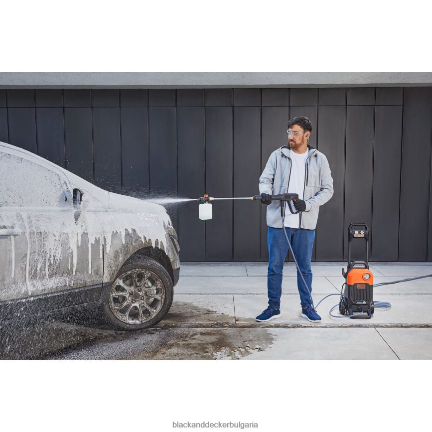 на открито бг BLACK+DECKER 2000 psi 1,2 gpm перална машина под налягане V8R6ZD473