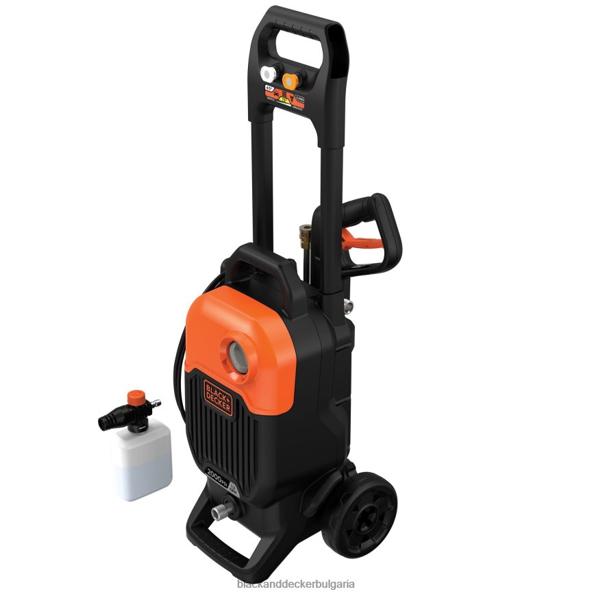 на открито бг BLACK+DECKER 2000 psi 1,2 gpm перална машина под налягане V8R6ZD473