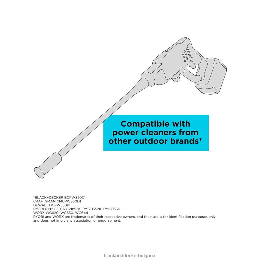 на открито бг BLACK+DECKER торба за вода бяла V8R6ZD474