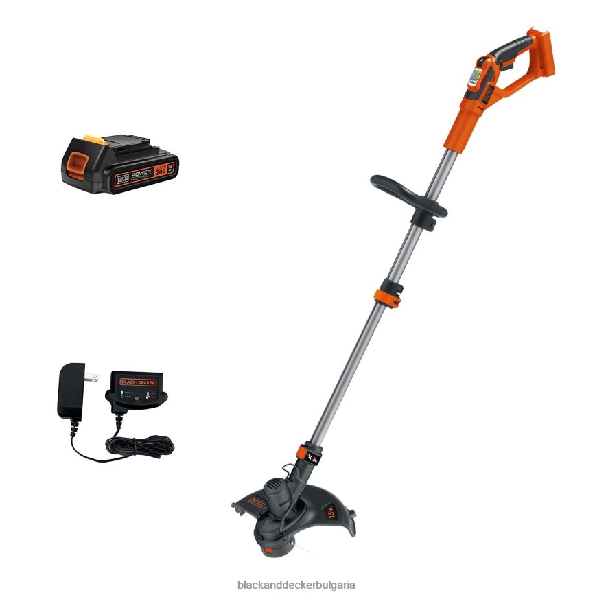на открито бг BLACK+DECKER Само 13-инчов инструмент за подстригване с корда 40v max V8R6ZD486