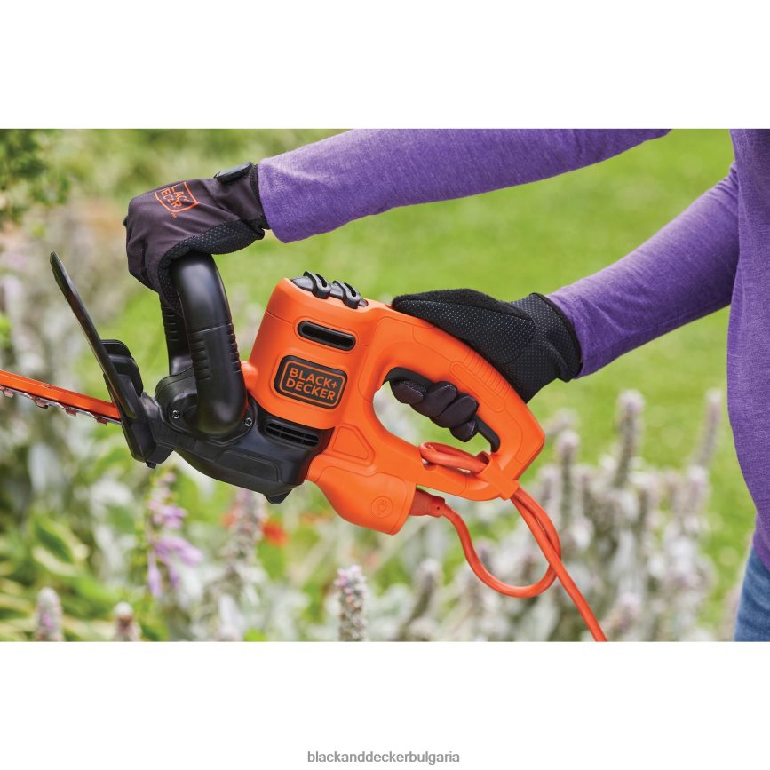 на открито бг BLACK+DECKER 18 инча електрическа ножица за жив плет V8R6ZD503
