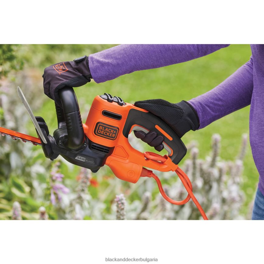 на открито бг BLACK+DECKER ножица за жив плет с трион 20 инча с кабел V8R6ZD504