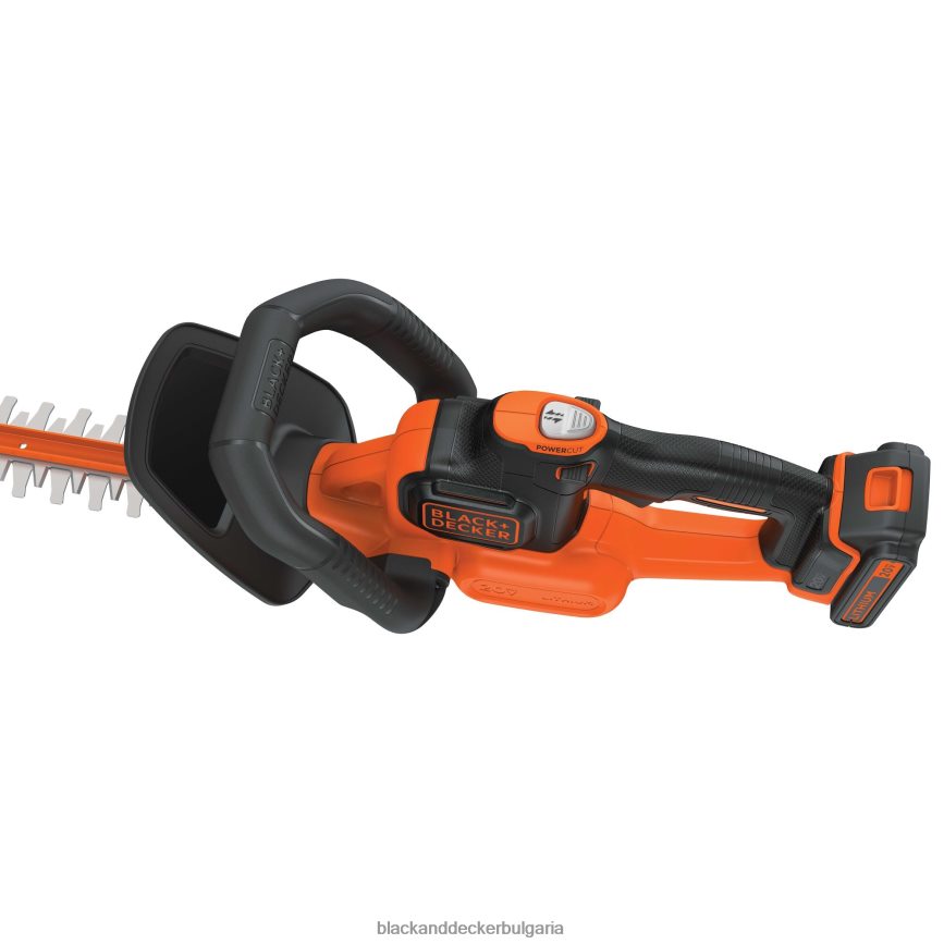 на открито бг BLACK+DECKER 20v максимум литиев 22-инчов тример за жив плет V8R6ZD514