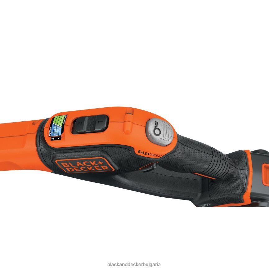 на открито бг BLACK+DECKER 20v max тример за лесно подаване V8R6ZD480