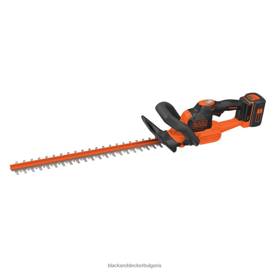 на открито бг BLACK+DECKER 40v макс. литиев 24-инчов тример за жив плет V8R6ZD512