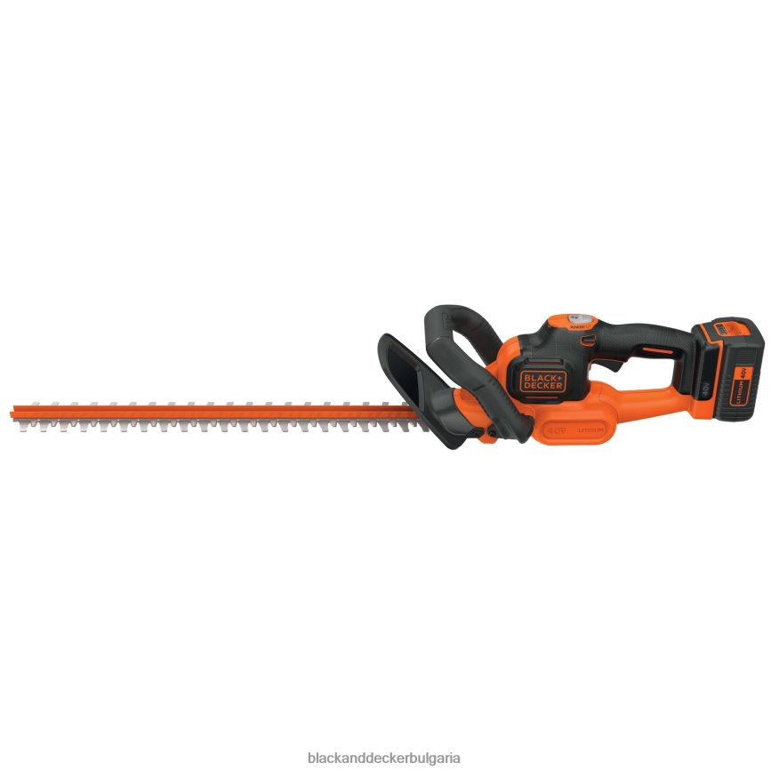 на открито бг BLACK+DECKER 40v макс. литиев 24-инчов тример за жив плет V8R6ZD512
