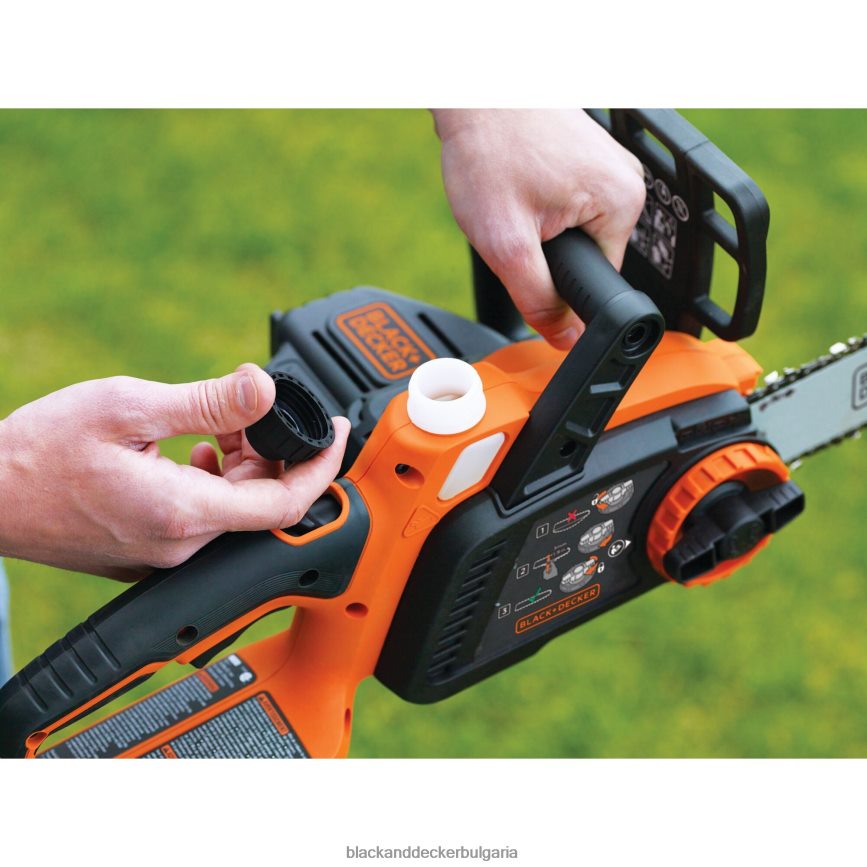 на открито бг BLACK+DECKER 20v макс. комплект безжични верижни триони 10 инча V8R6ZD388