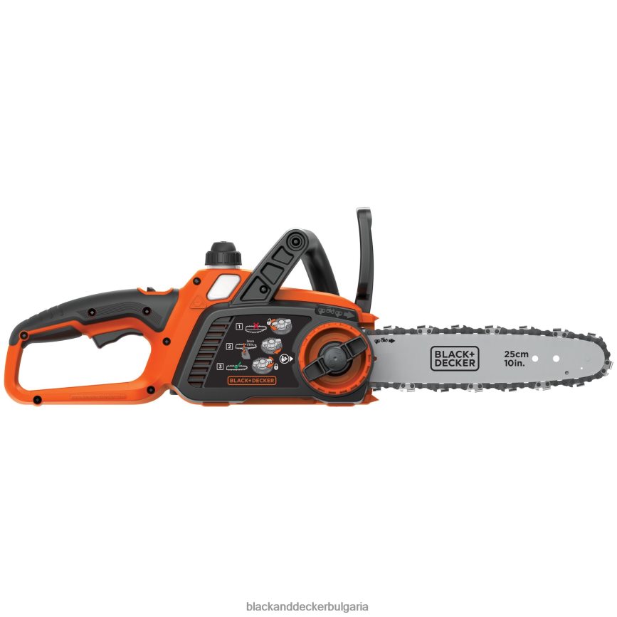 на открито бг BLACK+DECKER 20v макс. комплект безжични верижни триони 10 инча V8R6ZD388