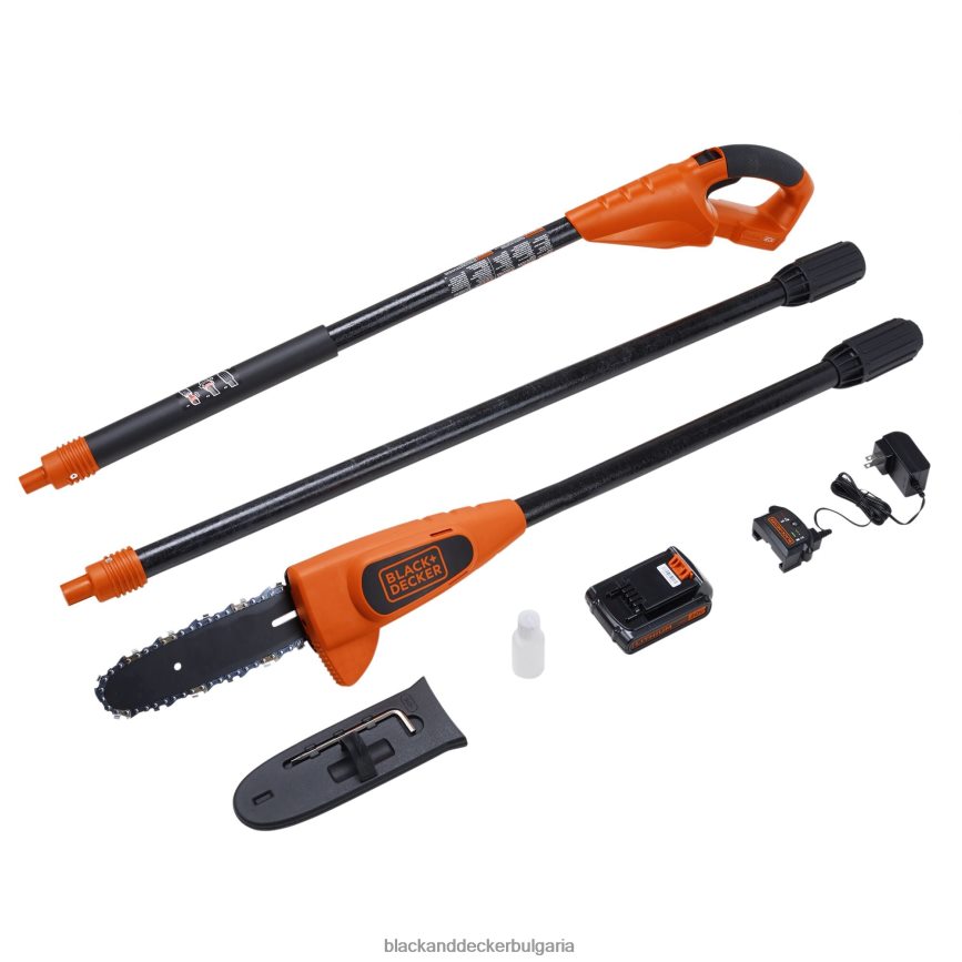 на открито бг BLACK+DECKER 20v макс. 8-инчов безжичен трион V8R6ZD395