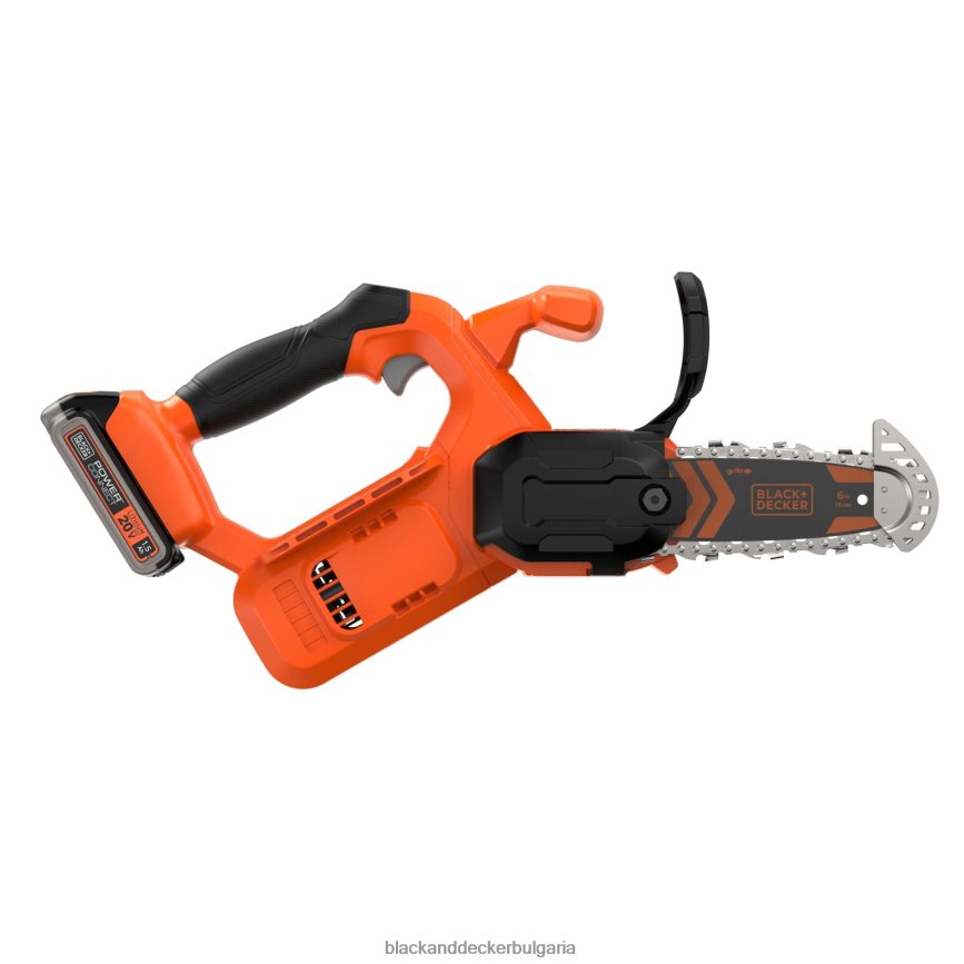на открито бг BLACK+DECKER Комплект верижен трион за кастрене 20v max V8R6ZD401