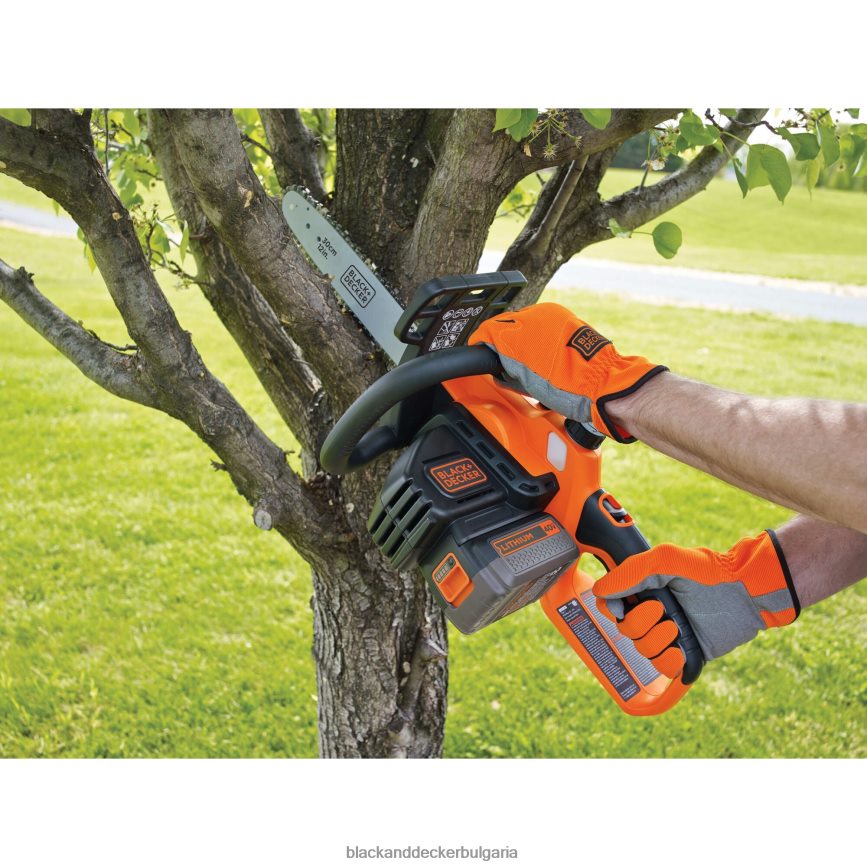 на открито бг BLACK+DECKER 40v max безжичен резачка 12 инча V8R6ZD390