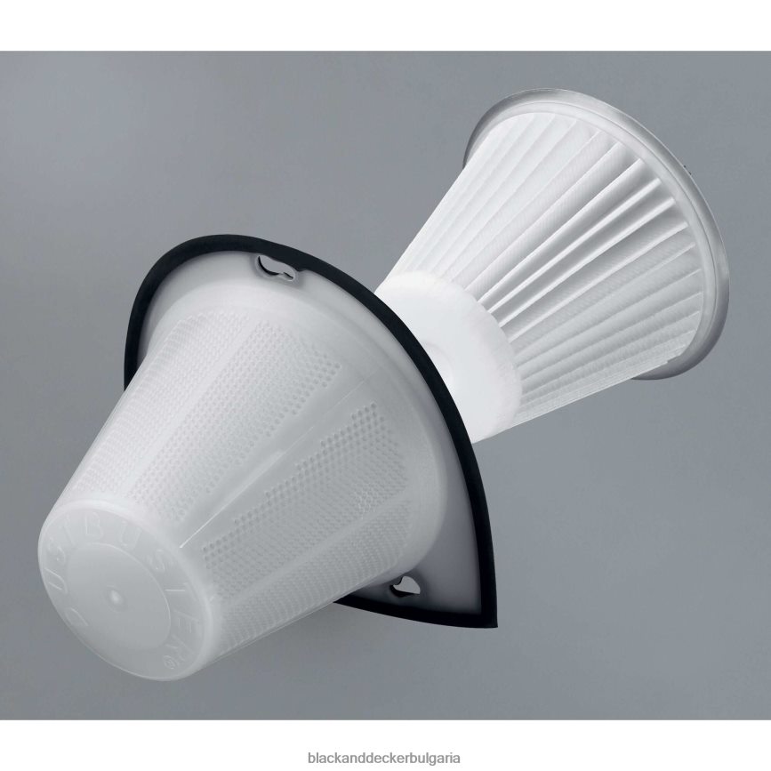 почистване бг BLACK+DECKER резервен филтър за прахоуловител с циклонно действие бял V8R6ZD79