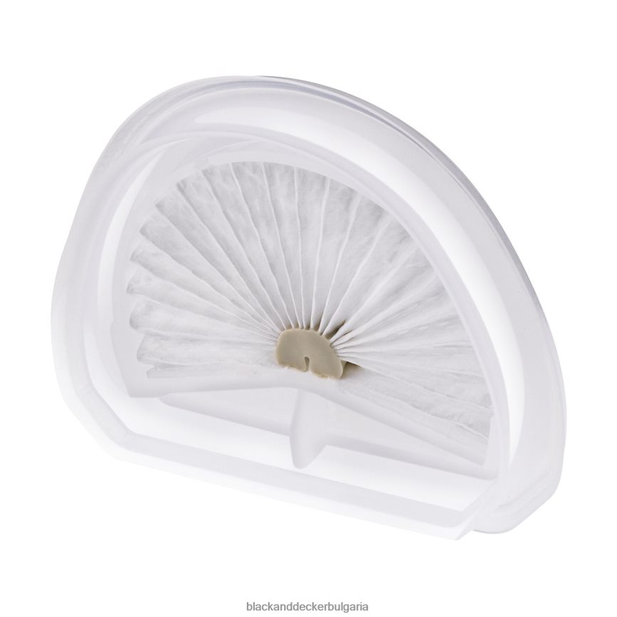 почистване бг BLACK+DECKER резервен нагънат филтър за ръчна прахосмукачка V8R6ZD82