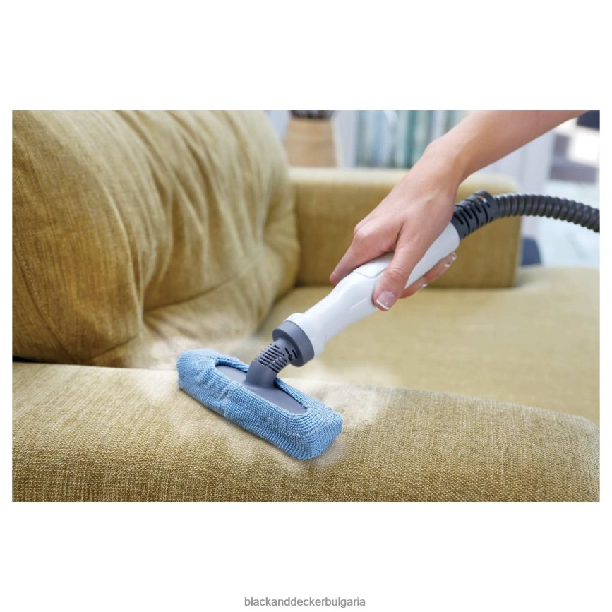 почистване бг BLACK+DECKER парен уред и преносим уред за пара 2 в 1 с кабел V8R6ZD106