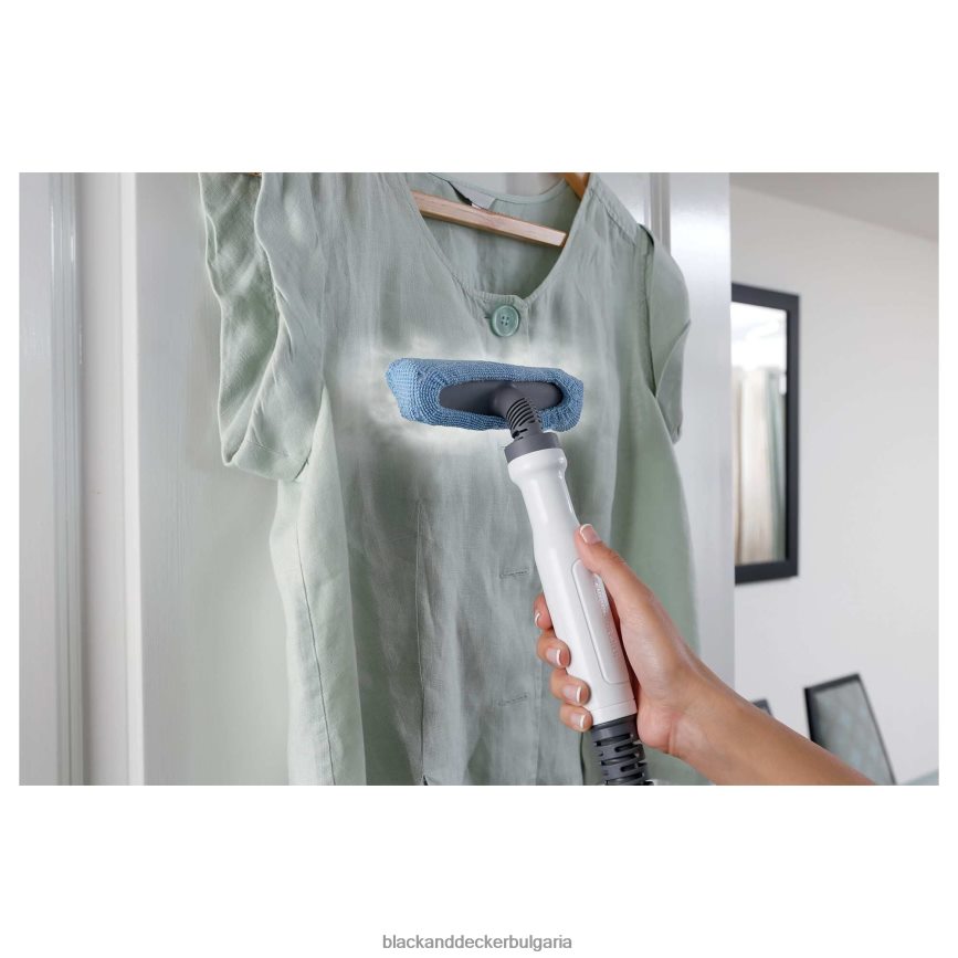 почистване бг BLACK+DECKER парен уред и преносим уред за пара 2 в 1 с кабел V8R6ZD106