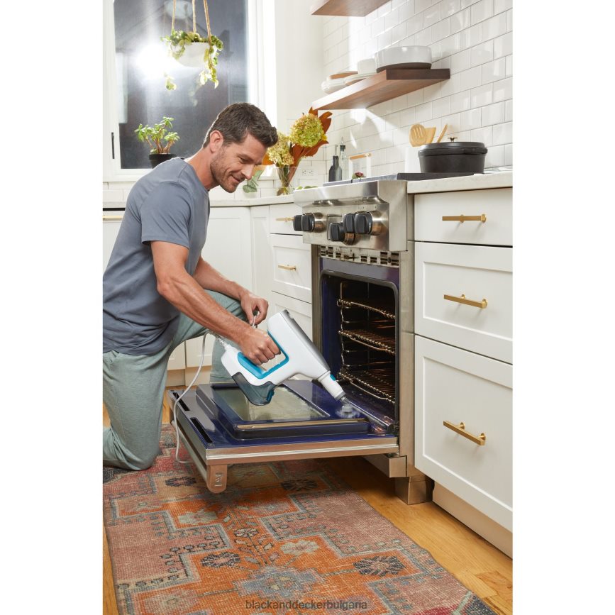 почистване бг BLACK+DECKER многофункционална система за почистване с пара с 6 приставки V8R6ZD107