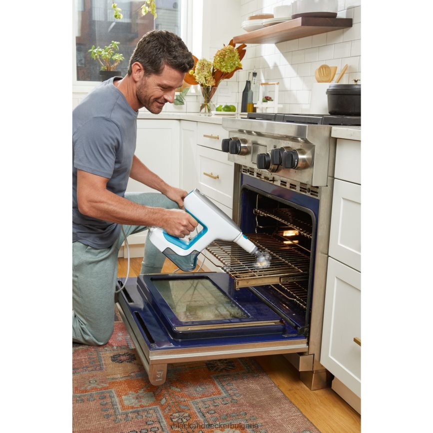 почистване бг BLACK+DECKER многофункционална система за почистване с пара с 6 приставки V8R6ZD107