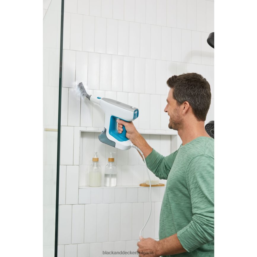 почистване бг BLACK+DECKER многофункционална система за почистване с пара с 6 приставки V8R6ZD107