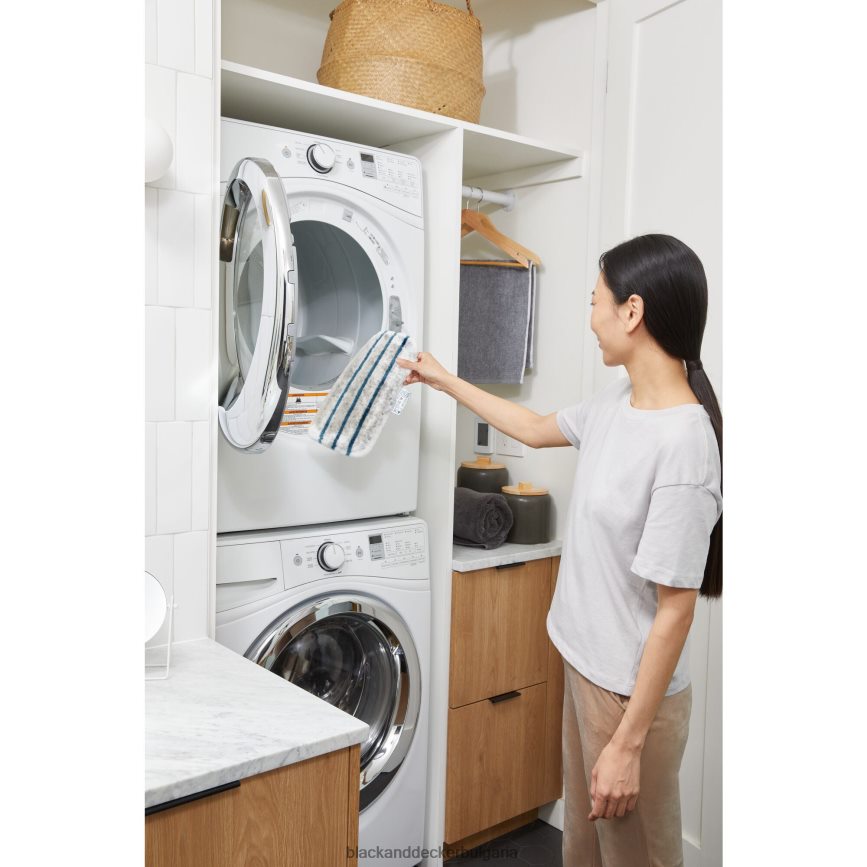 почистване бг BLACK+DECKER подложки от микрофибър Steammop (2 пакета) V8R6ZD105