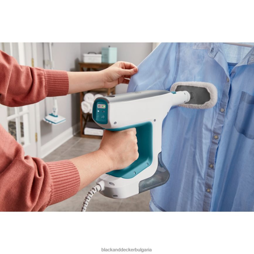 почистване бг BLACK+DECKER многофункционална система за почистване с пара, включваща парна машина V8R6ZD108
