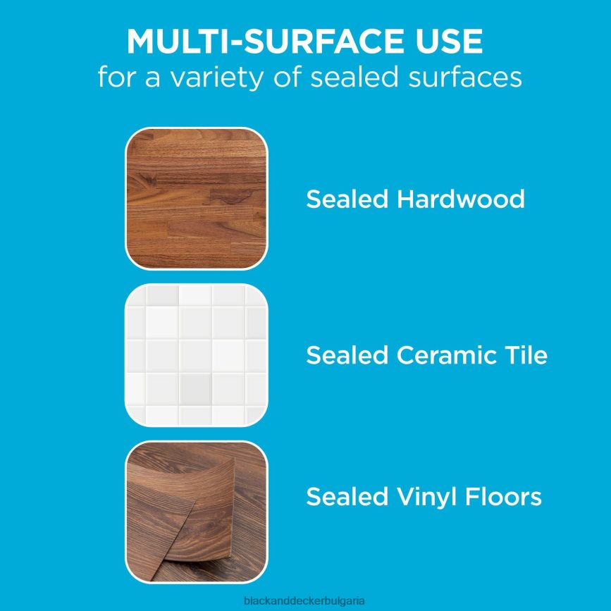 почистване бг BLACK+DECKER класическа парна машина V8R6ZD112